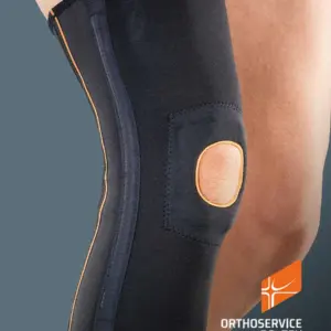 Orteza kolana z pierścieniem na rzepkę z tkaniny AirX™ GenuFIT 04