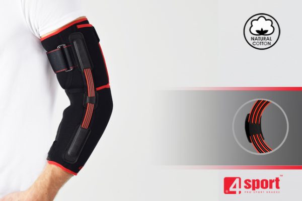 Elbow brace with AS-L/A rails