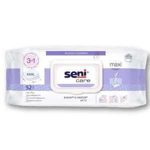 Seni Care Maxi chusteczki pielęgnacyjne 3 w 1