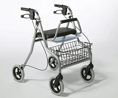 Four-wheel steel walker 275 - Image 1