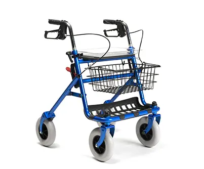 Four-wheel steel walker 286B - Image 1