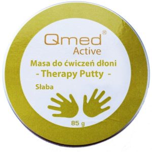 Qmed Masa do ćwiczeń dłoni (słaba)QMED THERAPY PUTTY