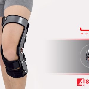 Knee brace with angle adjustment RAPTOR/2RA