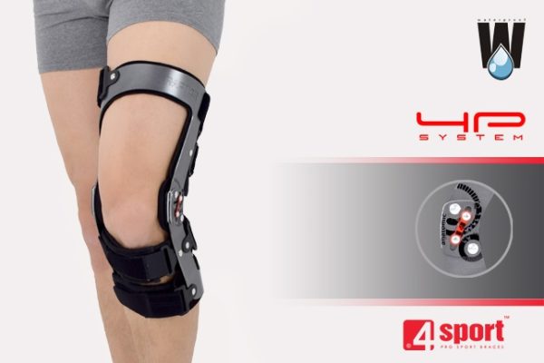 Knee brace with angle adjustment RAPTOR/2RA