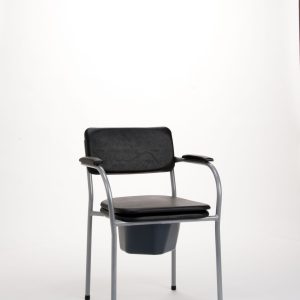 Toilet chair with sanitary container 9060