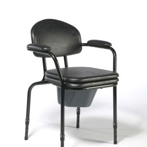 Toilet chair with sanitary container 9063