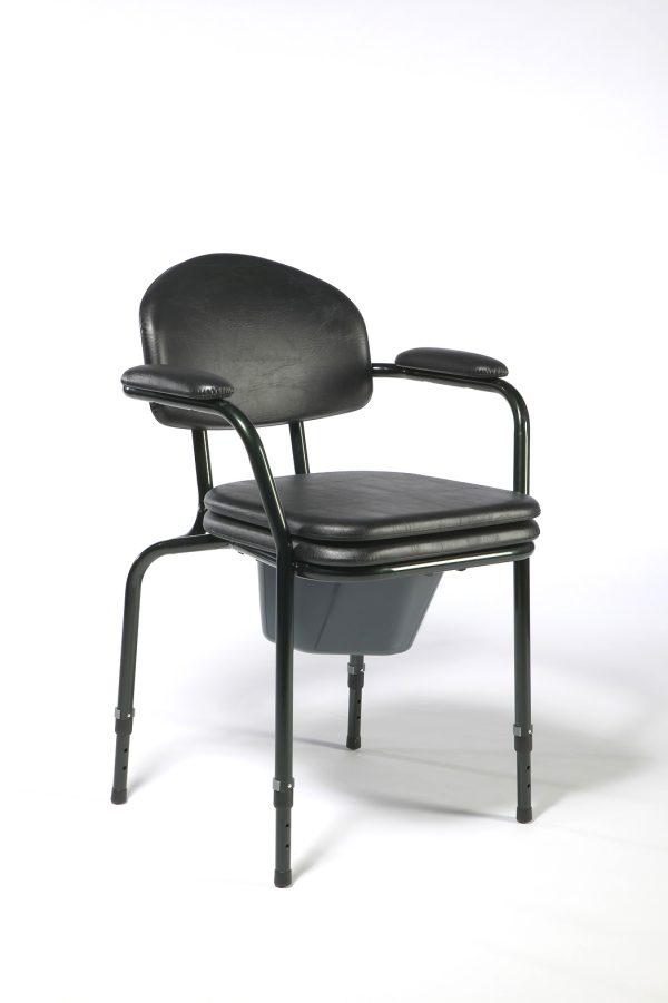 Toilet chair with sanitary container 9063