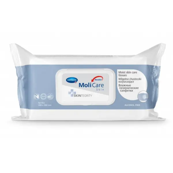 MoliCare Skin wet care wipes - Image 1