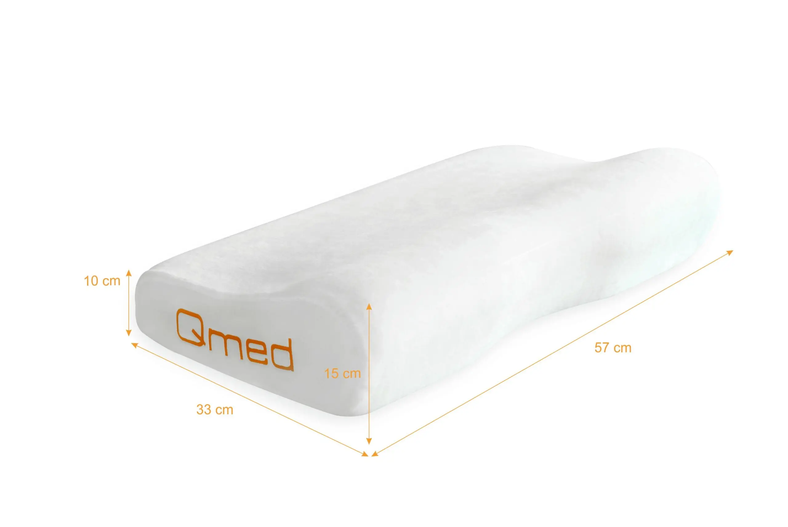 QMED Poduszka ortopedyczna z wcięciem Contour Pillow - obrazek 1
