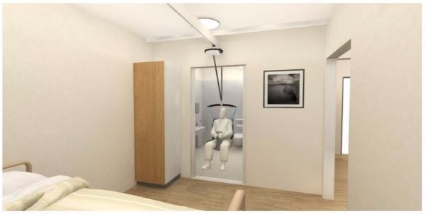 LUNA Winncare ceiling lift - Image 4
