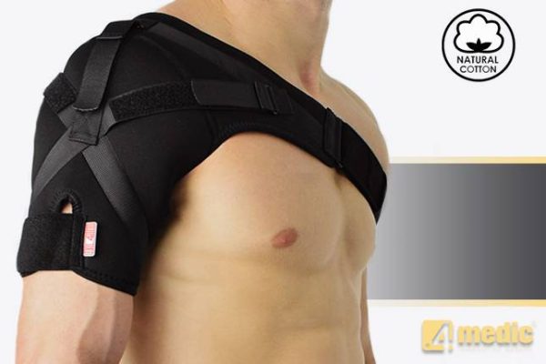 Shoulder brace with adduction and visit adjustment AM-SOB
