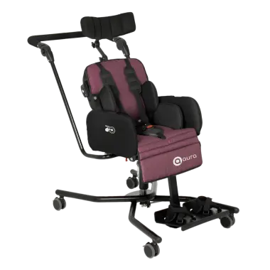 Wózek inwalidzki pokojowy specjalny AURA HOME® Akces-Med - obrazek 1