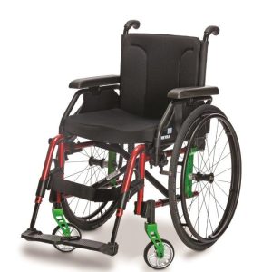 Wheelchair made of light alloys Avanti stab version