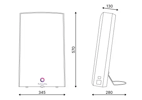 FOTOVITA Lampa antydepresyjna FV-10 - obrazek 9