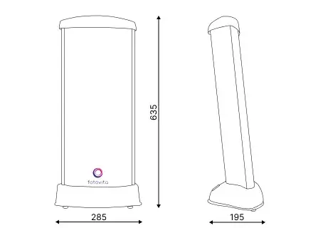 FOTOVITA Lampa antydepresyjna FV-10 - obrazek 8
