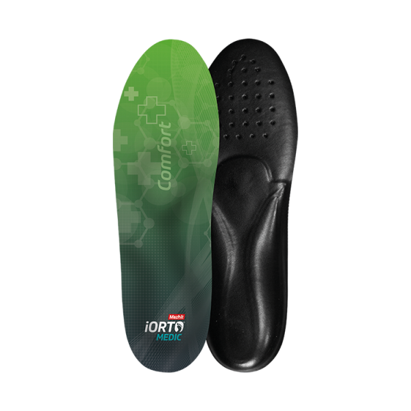 Comfort insoles for longitudinal and transverse flatfoot iOrto Medic Mazbit