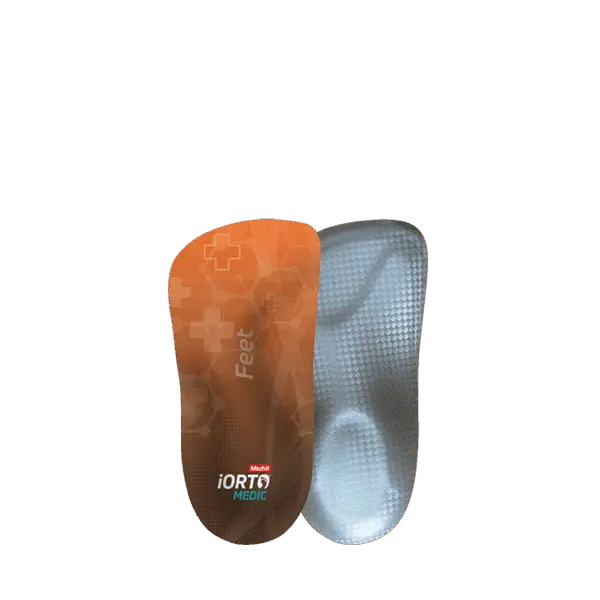 Wkładki Feet 2/3 płaskostopie podłużne koślawość iOrto Medic Mazbit - obrazek 1
