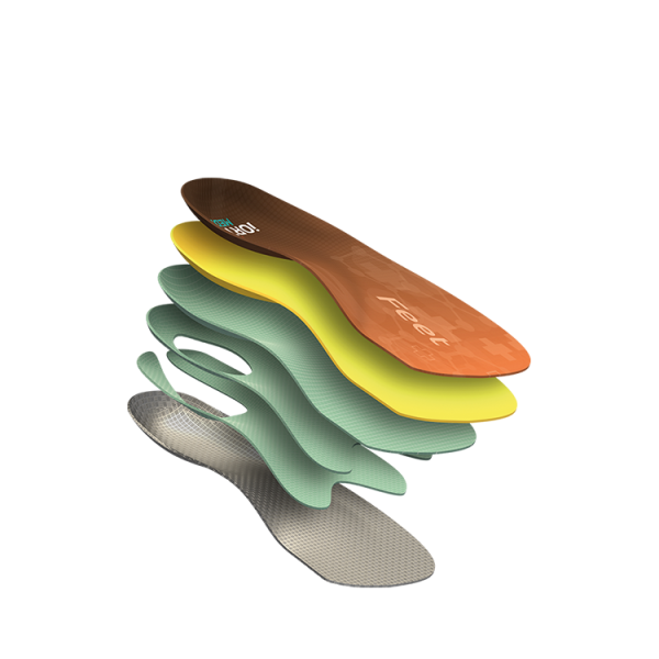 Insoles Feet 2/3 longitudinal flatfoot valgus iOrto Medic Mazbit - Image 2