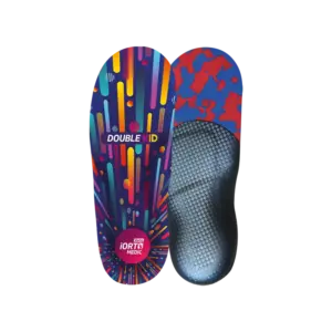Double Kid supination and pronation iOrto Medic Mazbit insoles for children