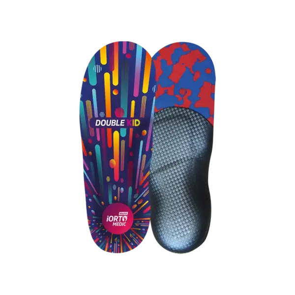 Double Kid supination and pronation iOrto Medic Mazbit insoles for children - Image 1