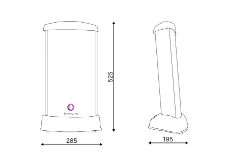 FOTOVITA Lampa antydepresyjna FV-10 - obrazek 7