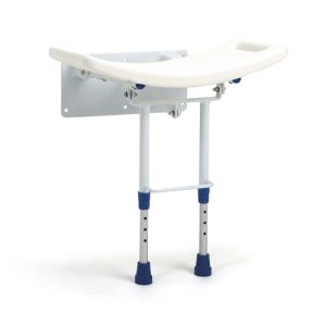 Folding shower stool fixed to the wall Grace