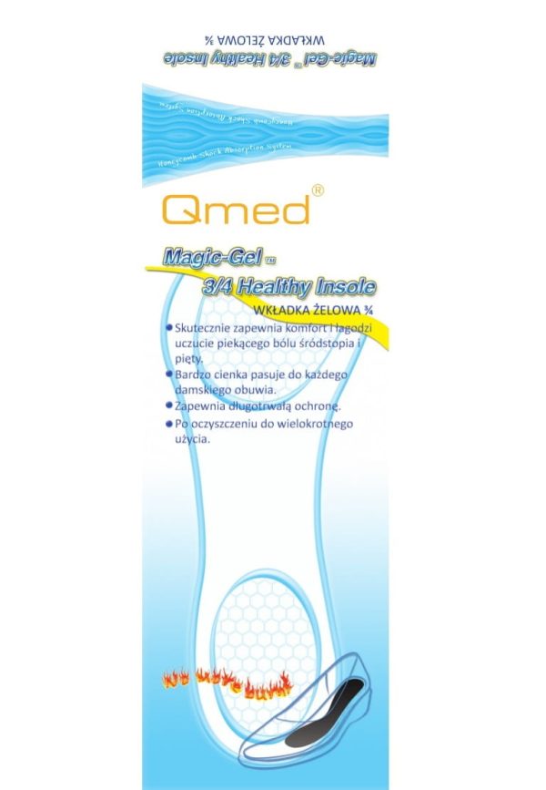 Gel insert 3/4 Qmed