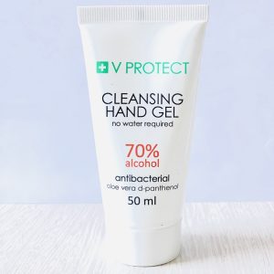 Antibacterial hand sanitizer gel 50 ml V Protect