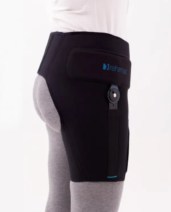 Hip orthosis with joint range adjustment - Image 1