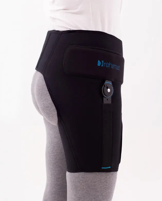 Hip orthosis with joint range adjustment - Image 1