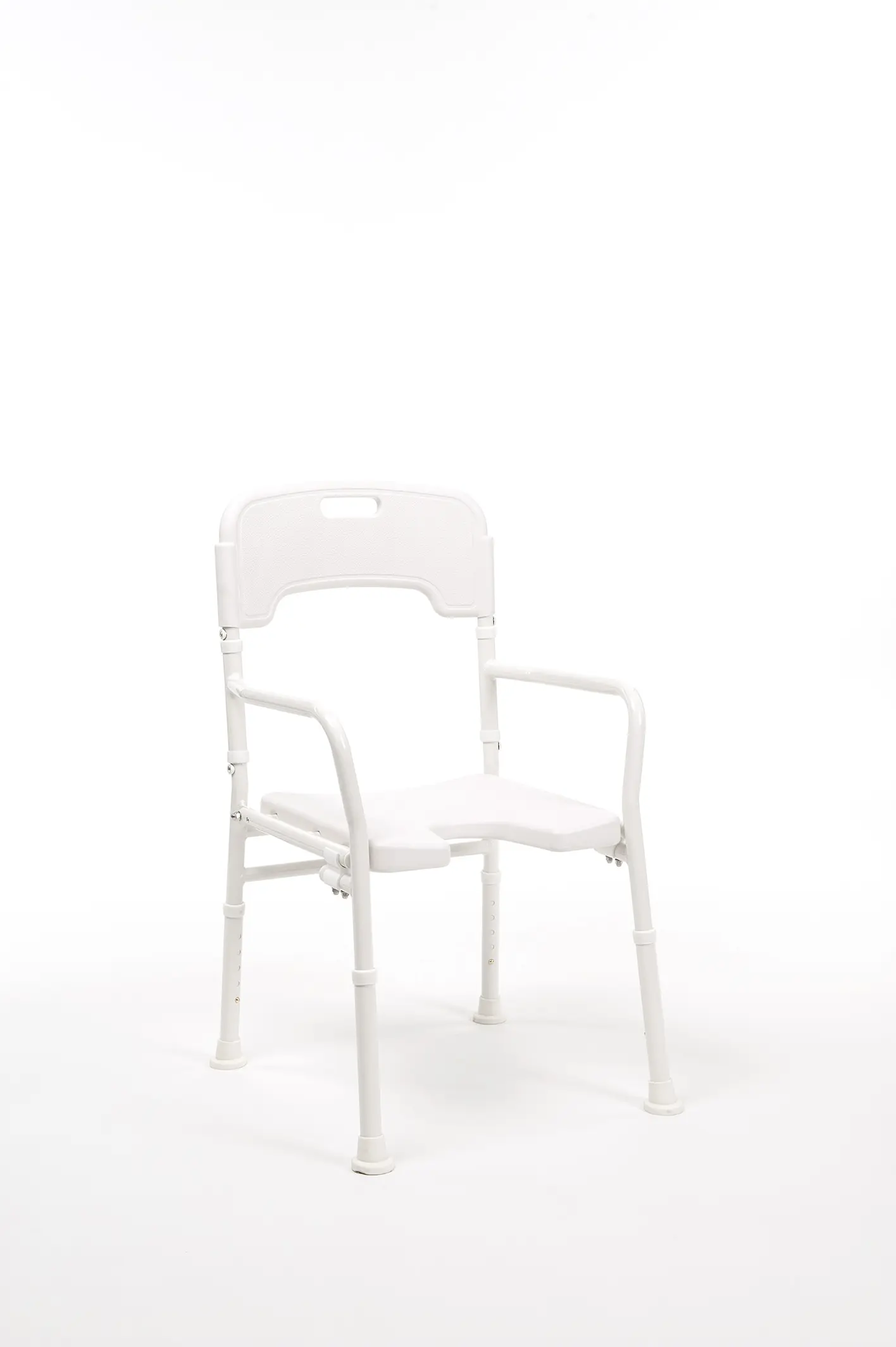 Aluminium folding shower chair Laly - Image 1