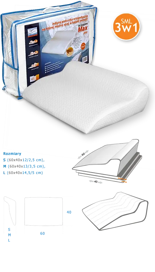 Orthopedic pillow Max plus - Image 1