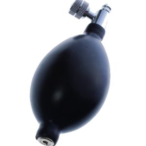 Complete pump with valve for mechanical pressure gauge