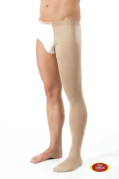Medical compression stocking on the belt II compression class - Image 1
