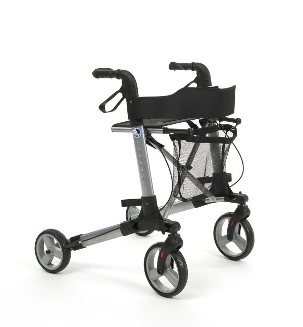 Quadri light four-wheel aluminium walker