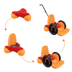 Scooot wielofunkcyjny jeździk dla dzieci 4 w 1 Firefly Leckey