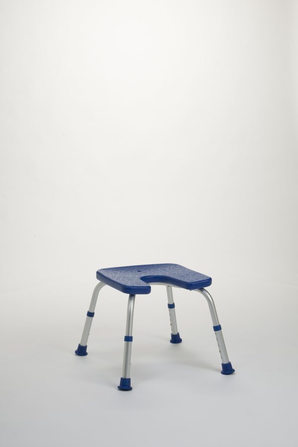 Shower stool with cut-out Sidney Vermeiren