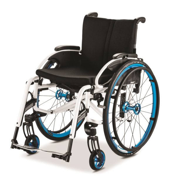 Wheelchair made of light alloys smart s