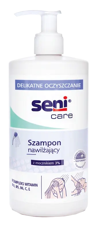 Seni Care szampon nawilżający z mocznikiem - obrazek 1