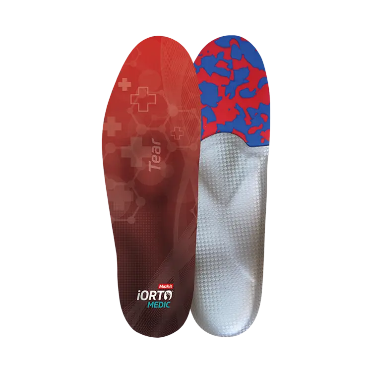Tear longitudinal and transverse flatfoot insoles iOrto Medic Mazbit - Image 1