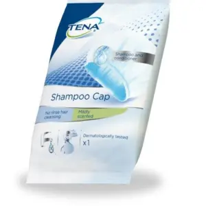 Tena shampoo cap