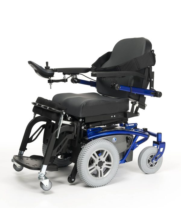 Electric off-road front wheel trolley with verticalization function TIMIX SU