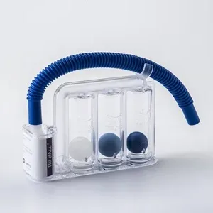 Trenażer oddechu Tri -ball spirometr ćwiczenia oddechowe