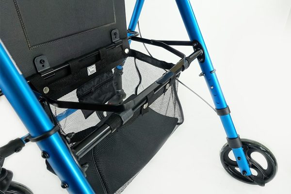 Four-wheel aluminium walker Eco plus - Image 6
