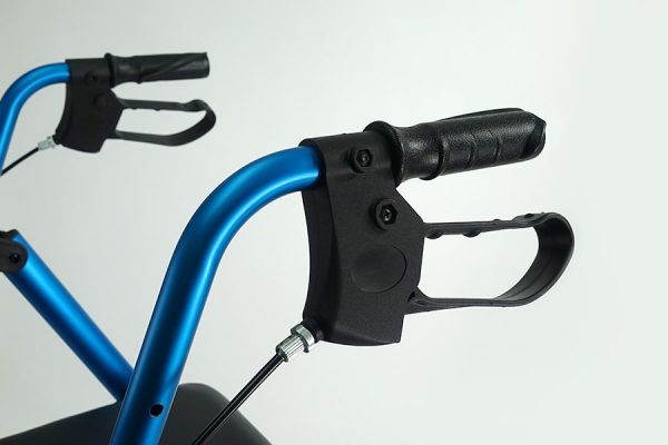 Four-wheel aluminium walker Eco plus - Image 2