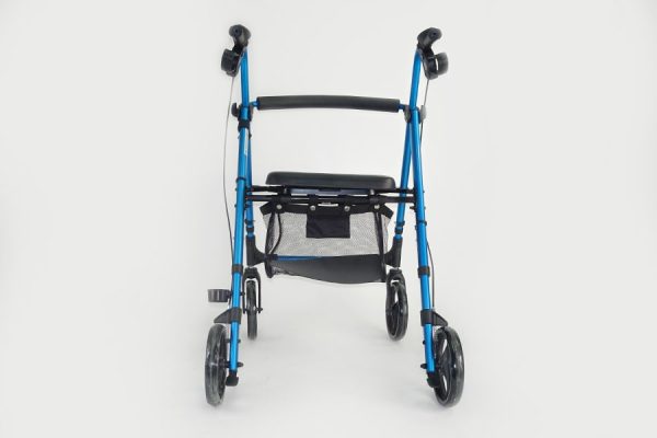 Four-wheel aluminium walker Eco plus - Image 5