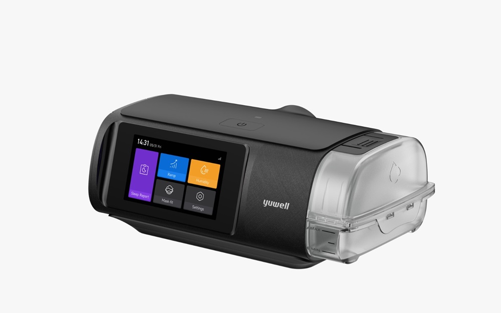 Yuwell Aparat do bezdechu sennego YH-680B z nawilżaczem i modułem GSM (AUTO CPAP)